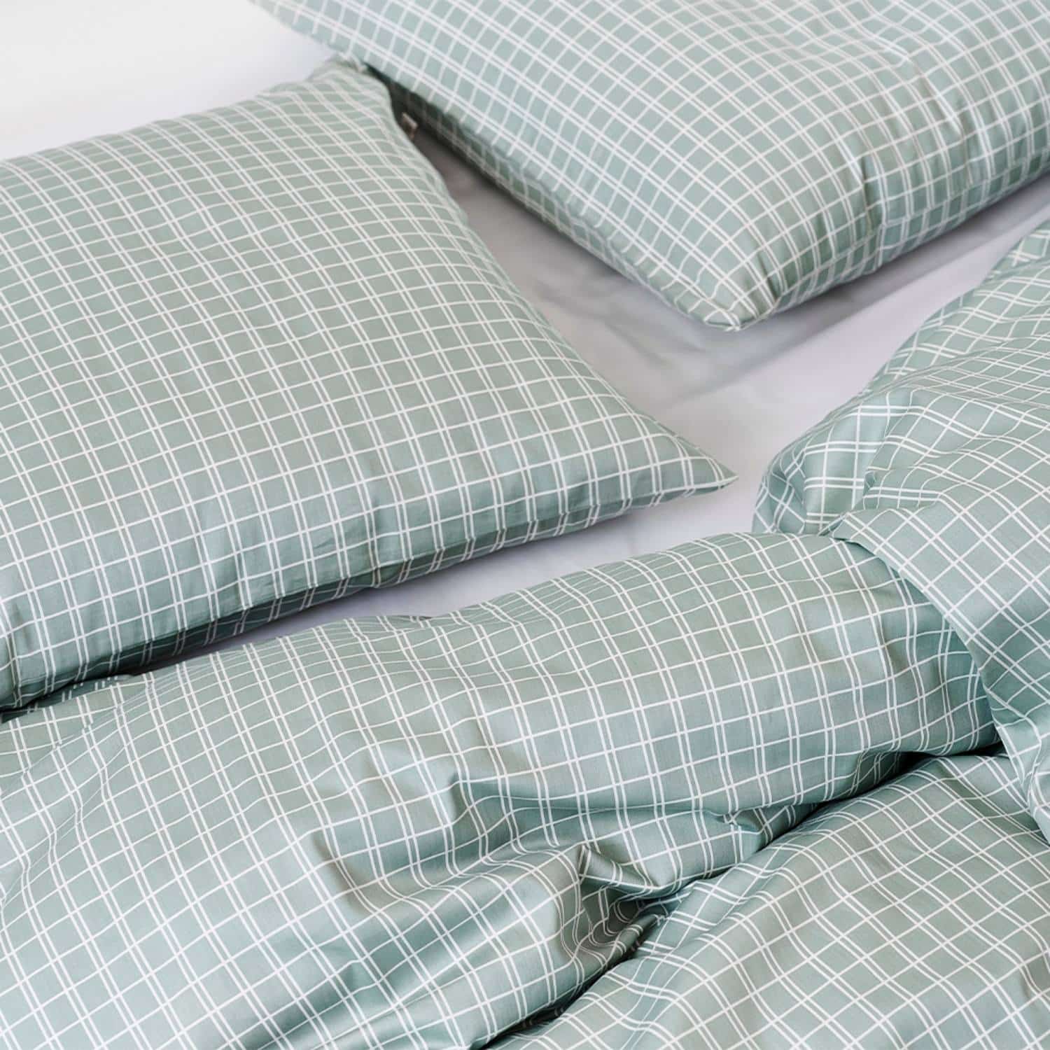 Allergivenligt sengetøj Snooze Green Økologisk GOTS (høj TC - 300) - Sengetøj fra Arctic